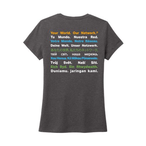 Women's Your World District Perfect Tri Tee image thumbnail
