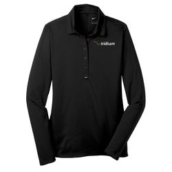 Image of Women's Nike Long Sleeve Dri-Fit Tech Polo