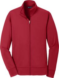 Image of Sport-Tek® Ladies Sport-Wick® Fleece Full-Zip Jacket
