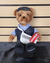 Image of Newsie Paperboy Plush Bear