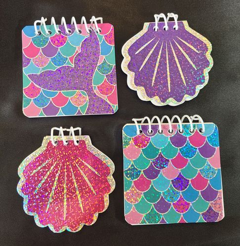 Iridescent Mermaid Notebooks image thumbnail