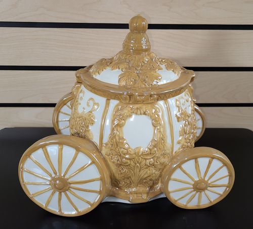 Cinderella's Carriage Cookie Jar image thumbnail
