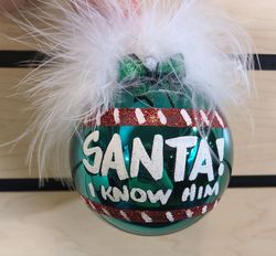 Image of Hand-Painted Ball Ornaments