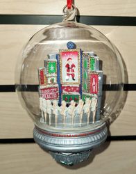 Image of Rockettes Blown Glass Ornament
