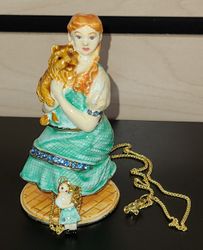Image of Wizard of Oz Figurine Trinket Boxes