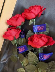 Image of Beauty and the Beast Red Rose
