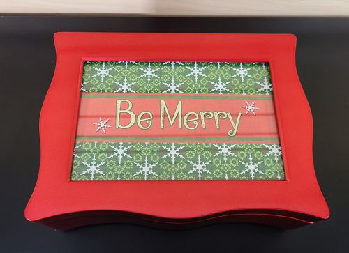 "Be Merry" Music Box image thumbnail