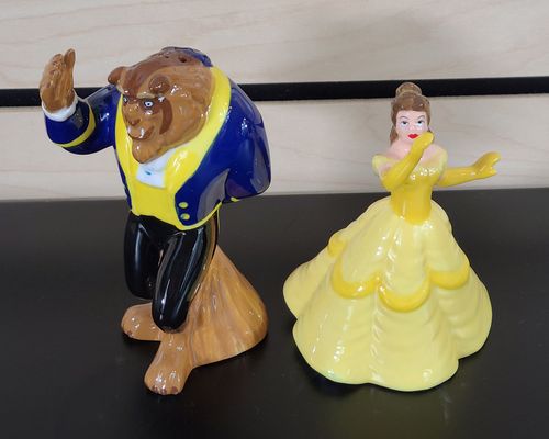 Beauty and the Beast Salt & Pepper Shakers image thumbnail