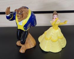 Image of Beauty and the Beast Salt & Pepper Shakers