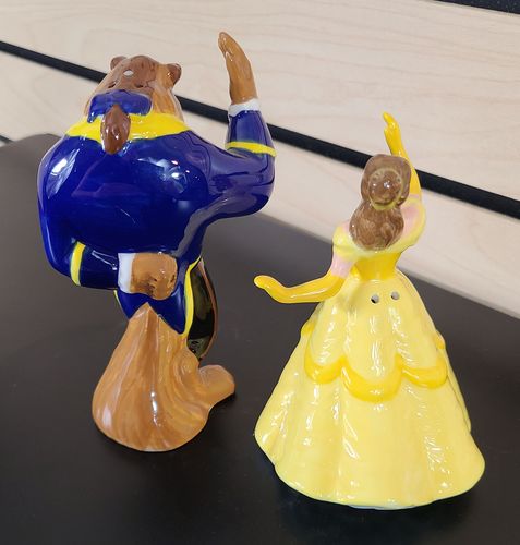 Beauty and the Beast Salt & Pepper Shakers image thumbnail