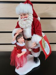 Image of "Tiny Dancer" Santa with Little Girl