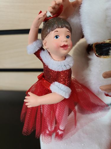 "Tiny Dancer" Santa with Little Girl image thumbnail "Tiny Dancer" Santa with Little Girl image thumbnail