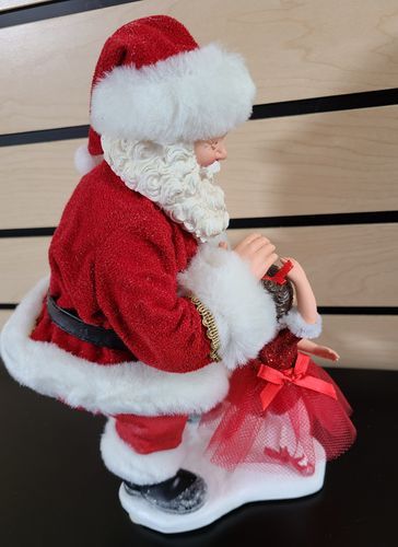 "Tiny Dancer" Santa with Little Girl image thumbnail "Tiny Dancer" Santa with Little Girl image thumbnail