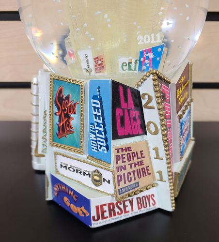 Broadway Cares 2011 Light-Up Snow Globe image thumbnail