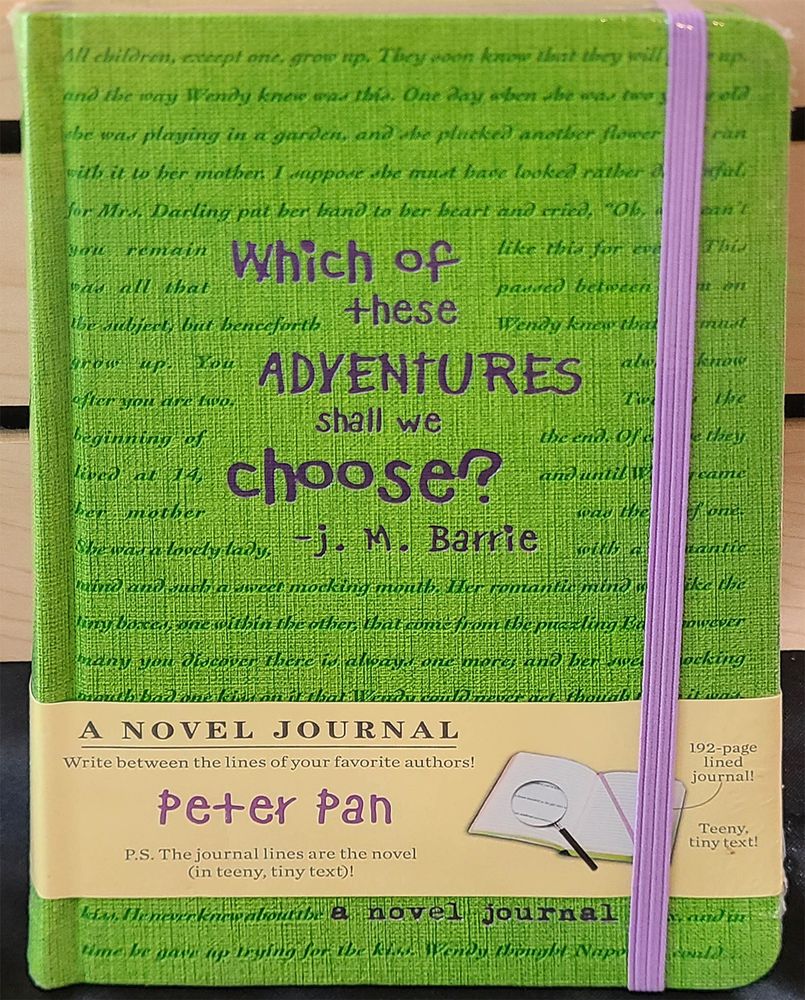 Peter Pan Novel Journal primary image