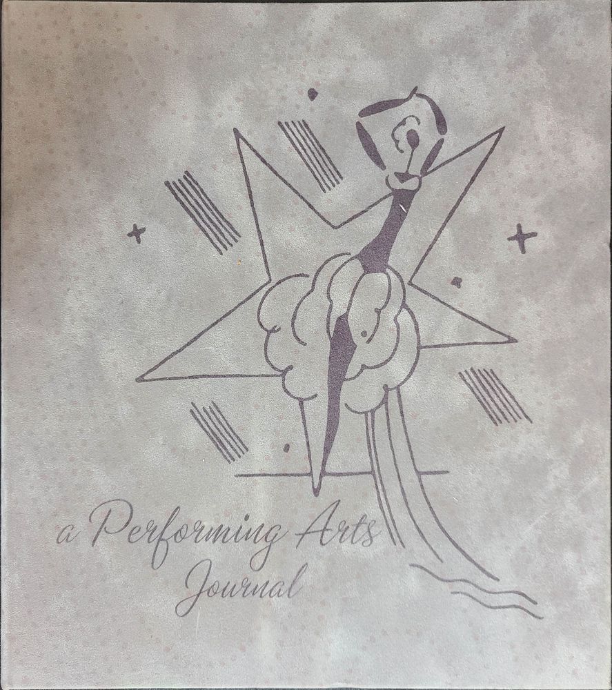 The Performing Arts Sueded Binder Journal primary image