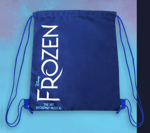 Frozen Drawstring Cinch Bag image thumbnail