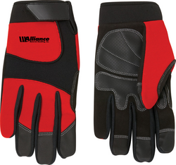 Image of Synthetic Leather Palm Mechanic Style Glove