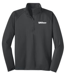Image of Sport-Tek® Sport-Wick® Stretch 1/2-Zip Pullover. ST850
