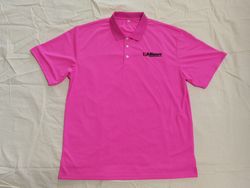 Image of Ladies' Pink Polo Shirt