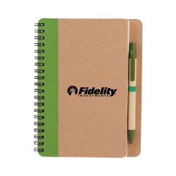 Image of Eco Spiral Notebook With Pen