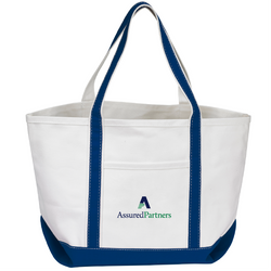 Image of Open Canvas Boat Tote