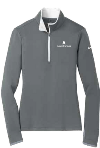 Nike Ladies Dri-FIT Stretch 1/2-Zip Cover-Up image thumbnail