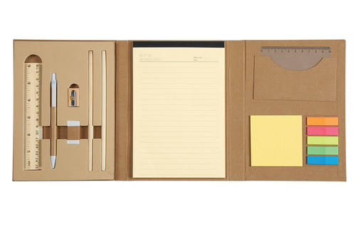 Eco-Inspired Tri-Fold Stationary Gift Set image thumbnail