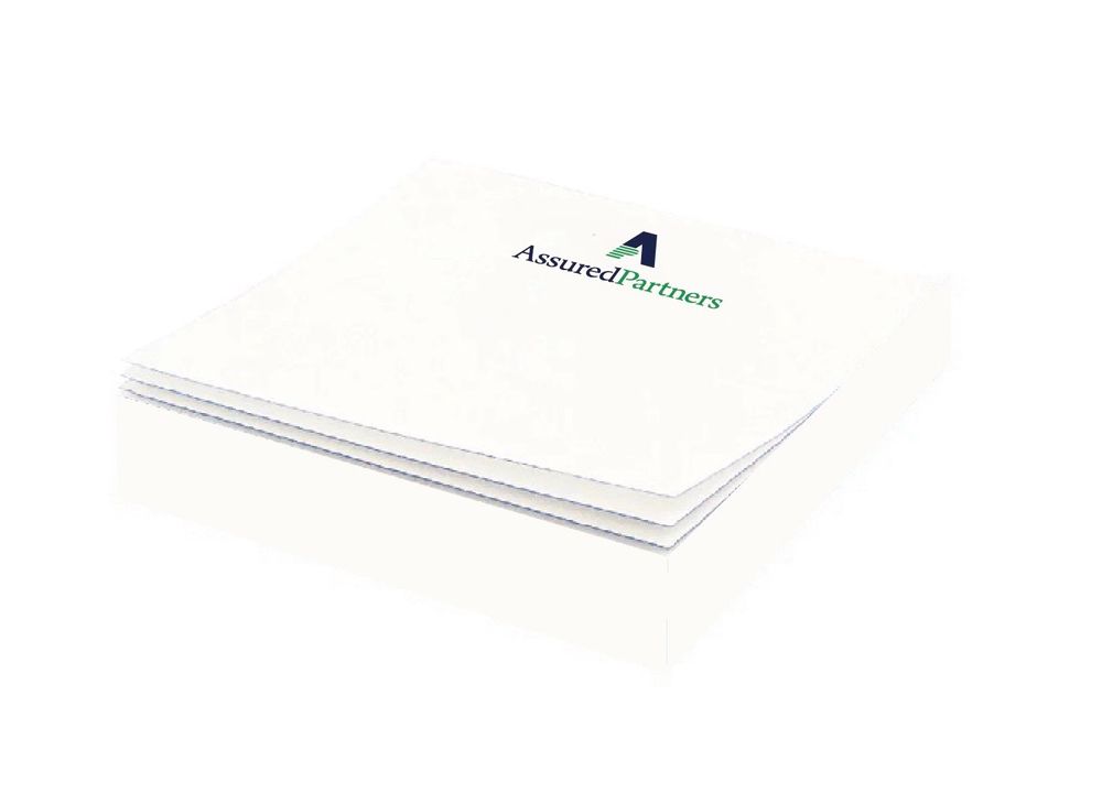 Post-it® Custom Printed Notes Slim Cube primary image