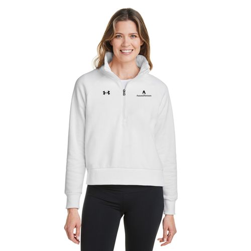 Under Armour Ladies' Rival Fleece Quarter-Zip image thumbnail