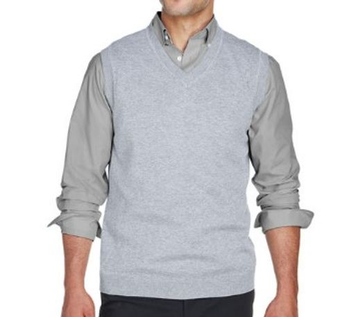 Devon & Jones Adult V-Neck Vest image thumbnail