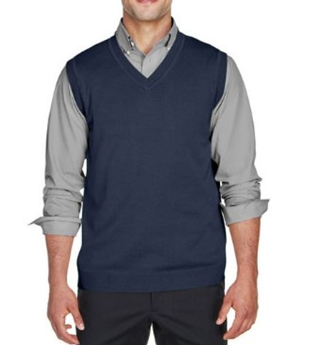 Devon & Jones Adult V-Neck Vest image thumbnail