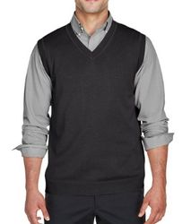 Image of Devon & Jones Adult V-Neck Vest