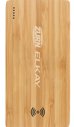 Image of 100% Bamboo 5000 mAh Wireless Power Bank