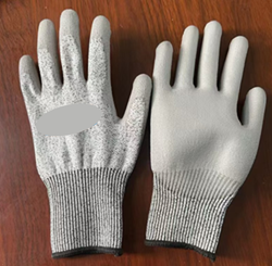 Image of Grade 5 Anti-Cutting PU Gloves