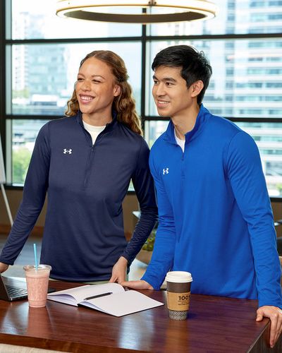  Under Armour Ladies' Team Tech Half-Zip image thumbnail
