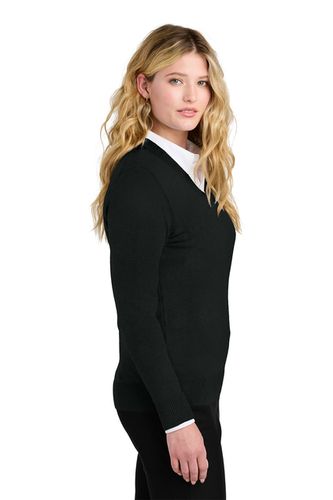 Port Authority® Women’s Easy Care V-Neck Sweater image thumbnail