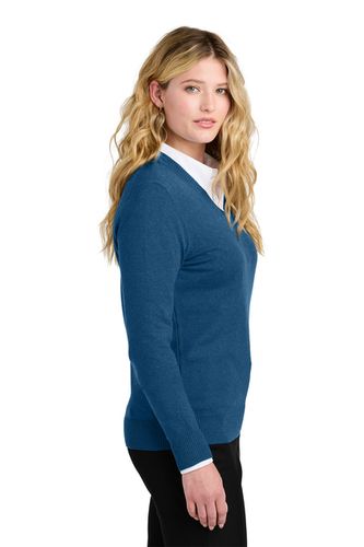 Port Authority® Women’s Easy Care V-Neck Sweater image thumbnail