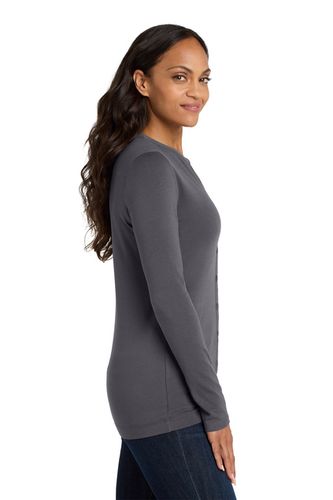 Port Authority® Women's Concept Stretch Button-Front Cardigan image thumbnail