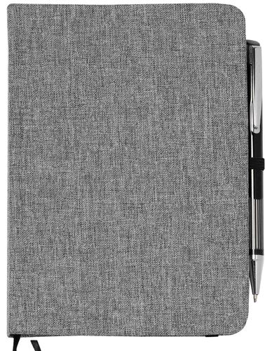 5" x 7" FSC® Mix Heathered Bound Notebook image thumbnail