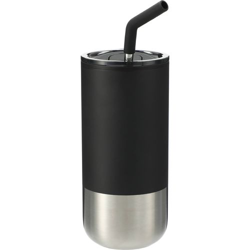 Lagom Insulated 16oz Stainless Steel Tumbler with Straw image thumbnail
