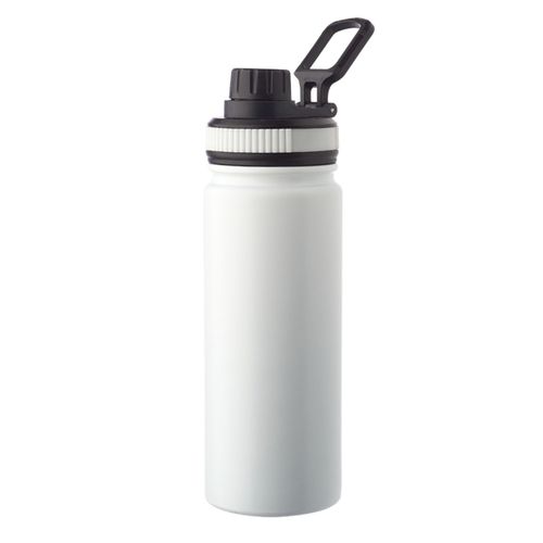 23 oz. Stainless Steel Water Bottle with Easy Carry Loop Handle image thumbnail