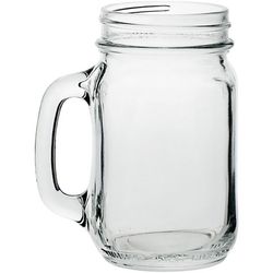 Image of 16 oz. Mason Drinking Jars with Handles