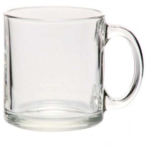 Clear Glass Coffee Mugs w/ Custom Imprint image thumbnail