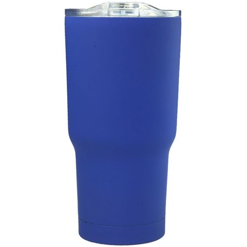 17 oz Soft Touch Rubberized Stainless Steel Travel Mugs image thumbnail