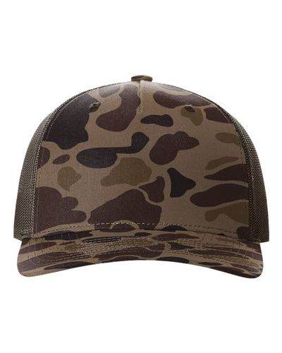 Five-Panel Printed Trucker Cap - MULTIPLE COLOR VARIATIONS! image thumbnail