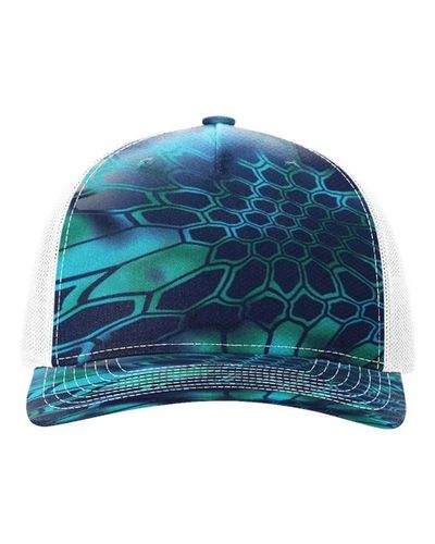 Five-Panel Printed Trucker Cap - MULTIPLE COLOR VARIATIONS! image thumbnail