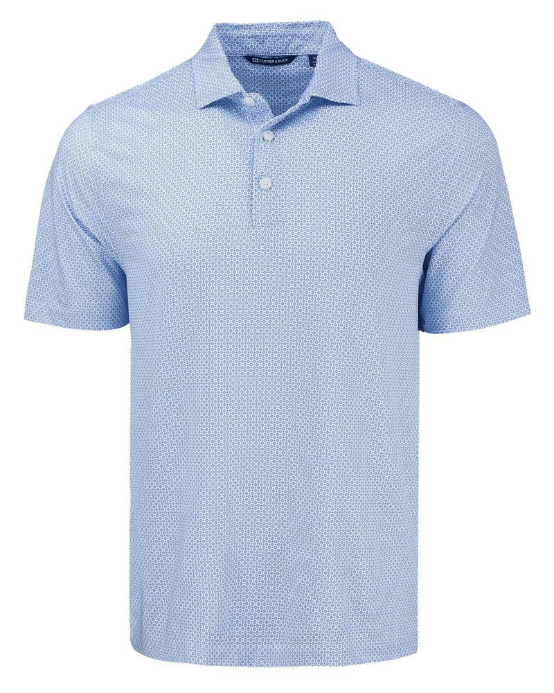Cutter & Buck Pike Eco Diamond Dot Print Recycled Mens Polo primary image