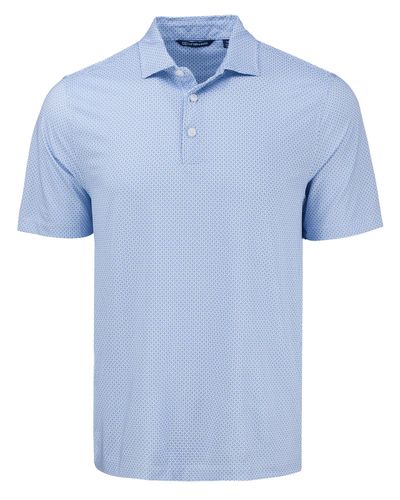 Cutter & Buck Pike Eco Diamond Dot Print Recycled Mens Polo image thumbnail