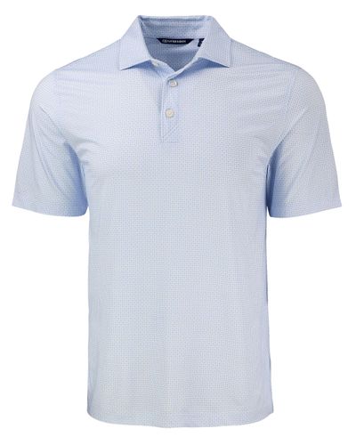 Cutter & Buck Pike Eco Diamond Dot Print Recycled Mens Polo image thumbnail